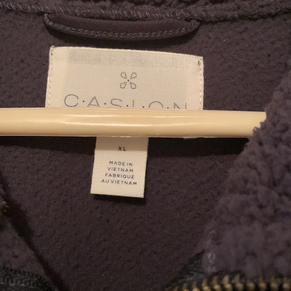 Caslon Brushed Fleece Jacket - Picture 6 of 7